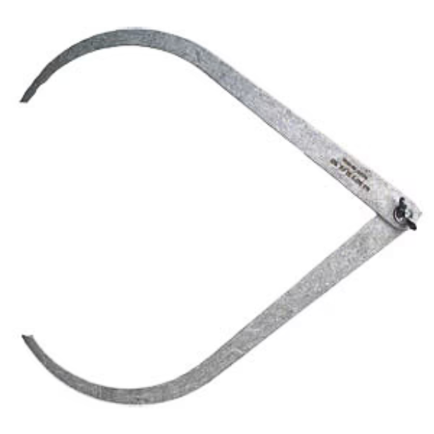 Lightweight aluminum caliper for transferring measurements from model to clay. Rust-free, adjustable, 10" long. Amaranth Stoneware Canada.