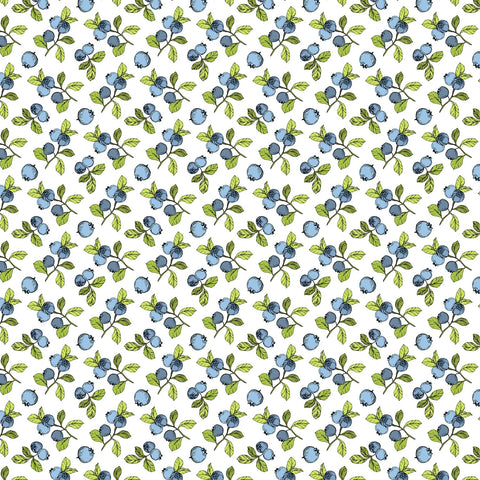 Blueberry (multicoloured) - Underglaze Transfer