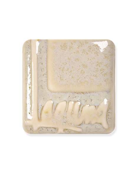 Cream glaze. Translucent Cream is the base glaze for the Mystic glaze series.