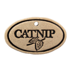 Garden Markers: white stoneware, 3.5"x2.25", weatherproof, rustproof hanger included. Unique leaf design. Handcrafted in Kingston, Ontario at Amaranth Stoneware.