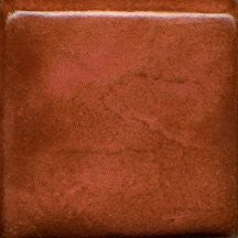 Cedar Shino glaze, variegated reddish-brown that breaks over texture, often with a lacquer-like finish. Amaranth Stoneware Canada