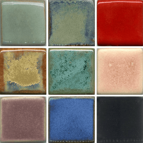 Can't decide on a colour? This sample set includes Coyote's 12 best selling glazes to try in 4 oz. jars.