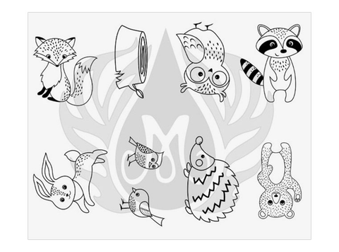 Woodland Crittens  - Mayco Silkscreen DSS0161