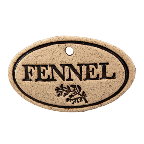 Garden Markers: white stoneware, 3.5