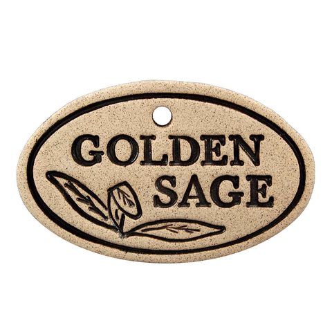 Garden Markers: white stoneware, 3.5