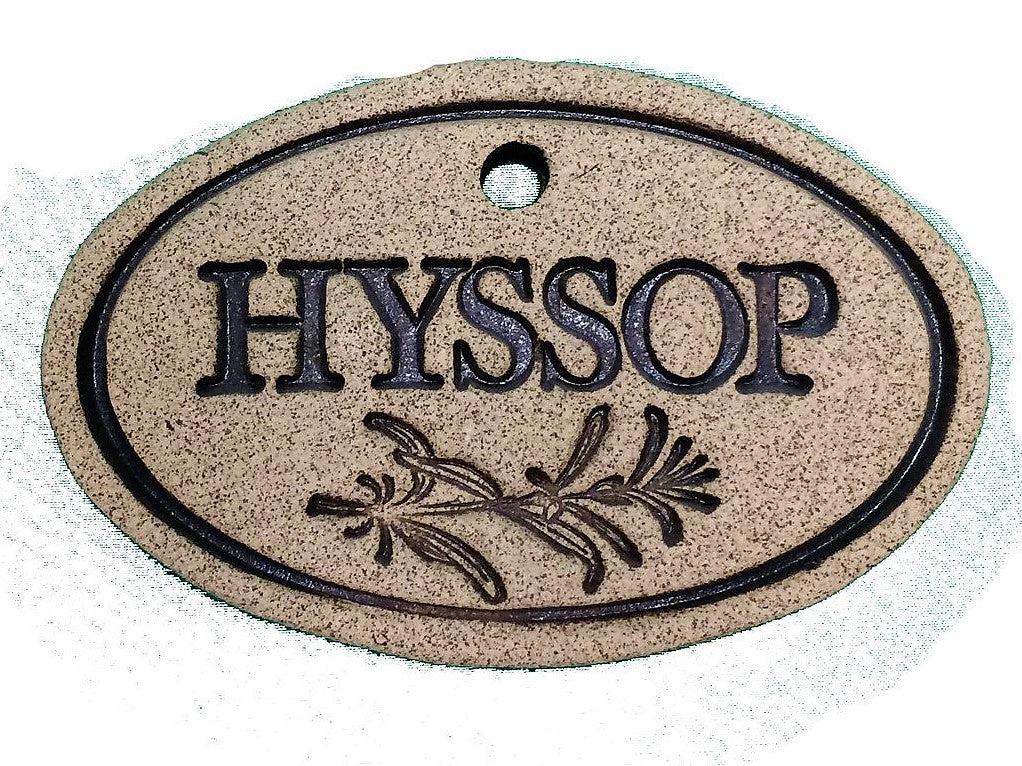 Garden Markers: white stoneware, 3.5"x2.25", weatherproof, rustproof hanger included. Unique leaf design. Handcrafted in Kingston, Ontario at Amaranth Stoneware.