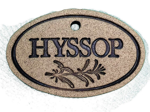 Garden Markers: white stoneware, 3.5