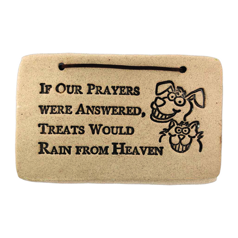 Weatherproof Stoneware Sayings: 7.5