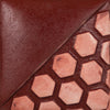 Iron Wash Cone 6 glaze, opaque deep rust red with matte finish; darkens at Cone 10. Amaranth Stoneware Canada.