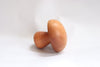 Garrity Mushroom Anvils with 3” diameter head and 2-3” handle for shaping clay slabs into dishes. Pair with foam or use flat on your table. Made of cherry wood. Handmade in St. Louis, MO. Amaranth Stoneware Canada.