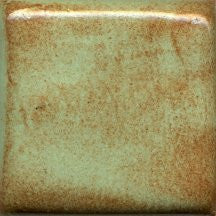 A mint green Shino glaze that breaks to brown where thinner. One of our most popular glazes! Amaranth Stoneware Canada.