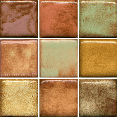 Can't decide on a colour? This shino sample set by Coyote includes 12 different glazes to try in 4 oz. jars.