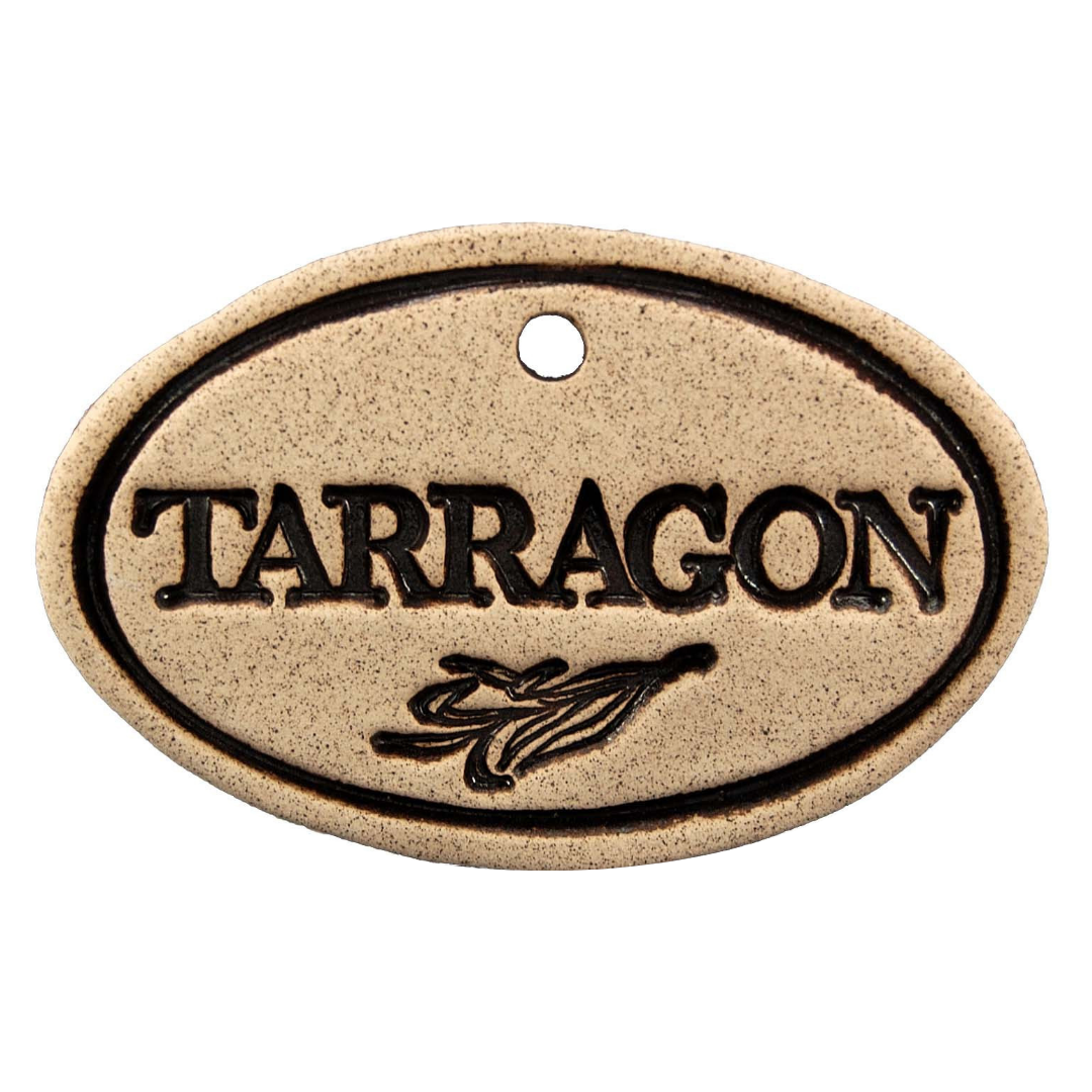 Garden Markers: white stoneware, 3.5"x2.25", weatherproof, rustproof hanger included. Unique leaf design. Handcrafted in Kingston, Ontario at Amaranth Stoneware.