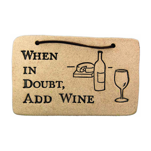 Weatherproof Stoneware Sayings: 7.5