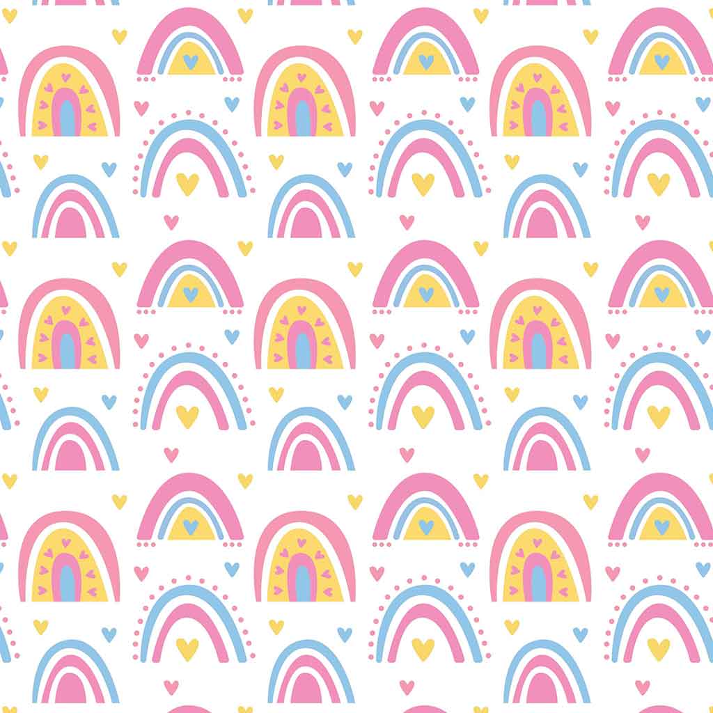 Rainbow - Underglaze Transfer - Amaranth Stoneware Canada