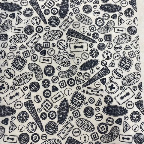 Buttons - Underglaze Transfer Sheet by Elan Pottery - Amaranth Stoneware Canada