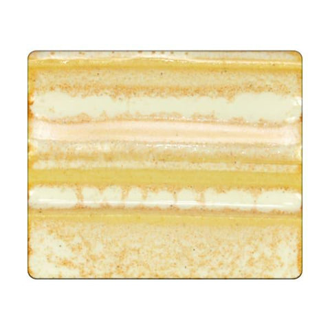 Spectrum 1113 Textured Milk & Honey glaze, a cone 4/6 opaque glaze, creates a textured surface, brighter on white clay. Amaranth Stoneware Canada.