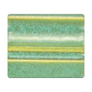 Spectrum’s 1159 Green Stone glaze produces a beautiful green. Amaranth Stoneware Canada.
