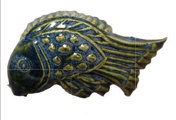 Spectrum’s 1440 Floating Blue is a cone 4/6 stoneware glaze. Amaranth Stoneware Canada.