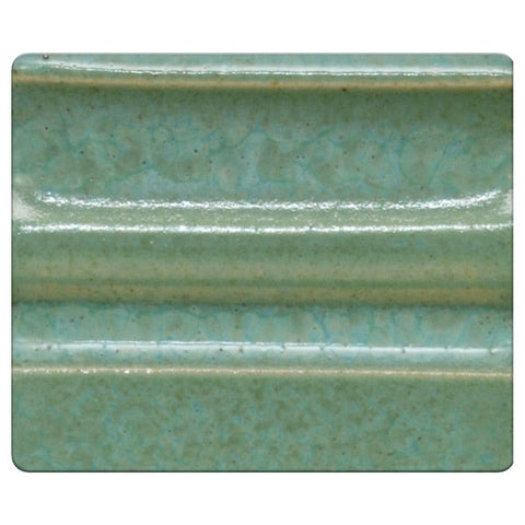 Spectrum’s Soft Aqua is a cone 4/6 stoneware glaze. Amaranth Stoneware Canada.