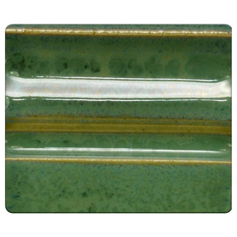 Spectrum’s Soft Green is a cone 4/6 stoneware glaze. Amaranth Stoneware Canada.