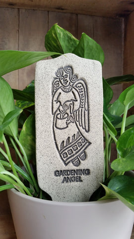 Gardening Angel - Garden Friends - Amaranth Stoneware Canada