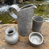 Colorful, glossy Opulence Glazes offer stability, lead-free and food-safe quality. Test overlaps. Amaranth Stoneware Canada.