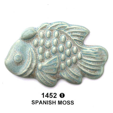 1452 Spanish Moss Floating Glaze by Spectrum