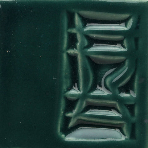 447 Dark Spruce Green Gloss Glaze by Opulence - Amaranth Stoneware Canada