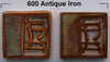 Glossy Opulence Glazes mimic gas-fired effects in C/6 electric kilns, with flowing secondary colors. Amaranth Stoneware Canada.