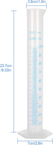 Graduated Cylinder 100ml - Amaranth Stoneware Canada