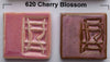 Glossy Opulence Glazes mimic gas-fired effects in C/6 electric kilns, with flowing secondary colors. Amaranth Stoneware Canada.