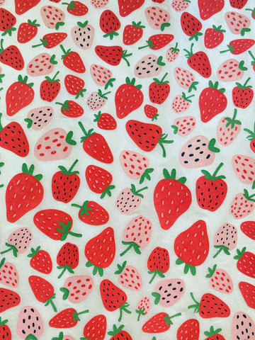 Strawberries (Multi-Coloured) - Underglaze Transfer Sheet by Elan Pottery