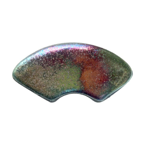 Lead-free Raku glazes require raku firing and reduction process for unique results. Fired to 1750°F. Amaranth Stoneware Canada.