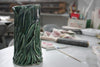 Glossy Opulence Glazes reveal texture beautifully, are food-safe, and lead-free. Ideal for unique designs. Amaranth Stoneware Canada.