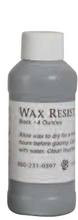 Black Wax Resist (4 oz) by Aftosa - Amaranth Stoneware Canada