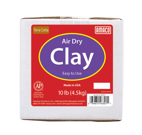 White Air Dry Clay - By Amaco