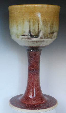 Oxblood is a specialized glaze that produces a copper red in electric kilns when applied thickly, while thinner areas appear clear or gray. Amaranth Stoneware Canada.