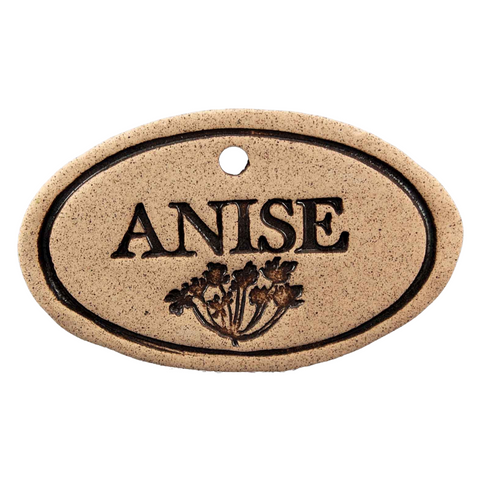 Garden Markers: white stoneware, 3.5