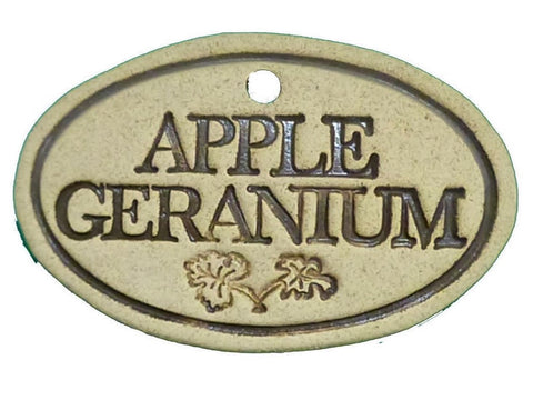 Garden Markers: white stoneware, 3.5
