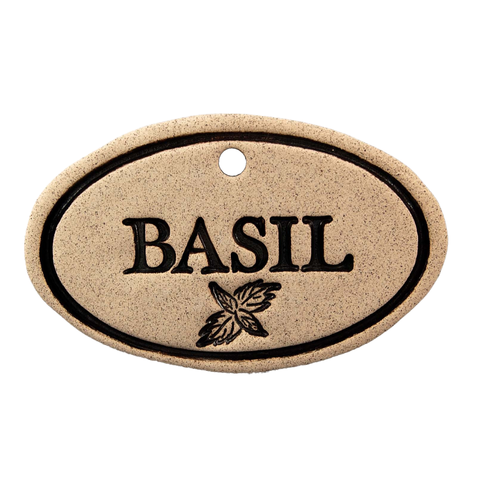 Garden Markers: white stoneware, 3.5