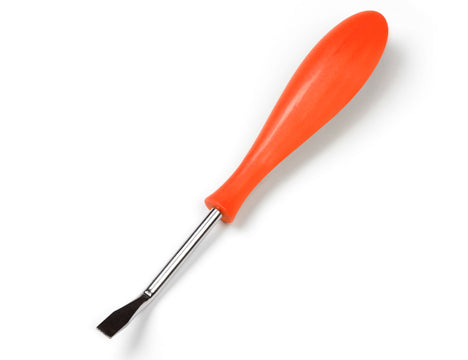 The Bat Lifter prevents broken nails, needle tools, and fettling knives. It helps potters confidently remove sticky bats or heavy wheel-throwing work from the wheel head. Amaranth Stoneware Canada.