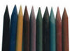 Choxils are a solid underglaze drawing medium, like chalk with the density of a pencil. Amaranth Stoneware Canada.