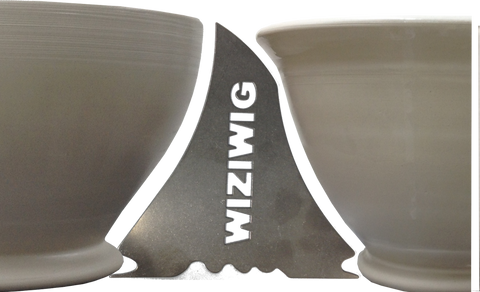 Bowl Makin’ Chloe creates an 18 oz bowl with 2 lbs of clay, featuring 7 profiles in one durable stainless steel tool. Amaranth Stoneware Canada.
