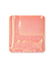 Peach glaze. Translucent Cream is the base glaze for the Mystic glaze series.