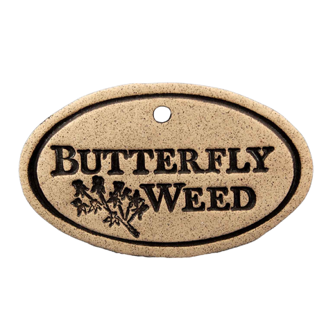 Garden Markers: white stoneware, 3.5