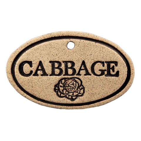 Garden Markers: white stoneware, 3.5