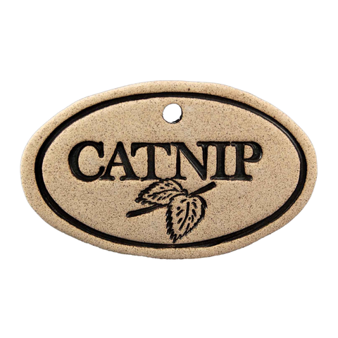 Garden Markers: white stoneware, 3.5