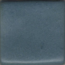 Cerulean Satin glaze, deep blue that absorbs light, ideal on its own or under other glazes. Amaranth Stoneware Canada.
