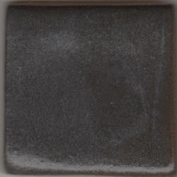 Charcoal Satin glaze, dark charcoal color with a soft finish, ideal for a natural look. Amaranth Stoneware Canada.